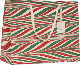 Marble Festive Large Gift Bag