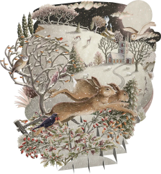 3D Gone Tomorrow Christmas Card