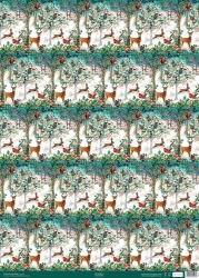 Winter Forest Sheet Wrap 