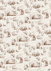 Edward Bear Gift Wrap 