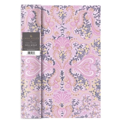 Pink Filigree Roll Wrap 